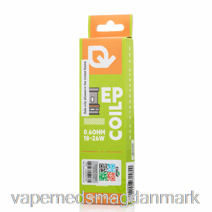 Engangs Vape Danmark Eleaf Ep Erstatnings Spoiler 0,6 Ohm Ep-spoiler